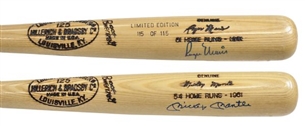 Mickey Mantle and Roger Maris Limited Edition Signed Bat(115/115 FINAL BAT OF EDITION!) (PSA/DNA and JSA LOAs)